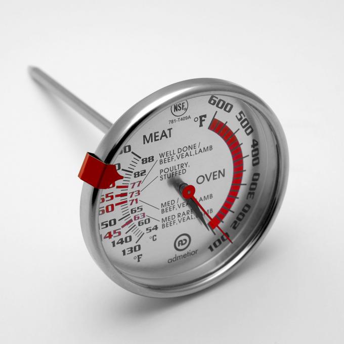 2.7 Inch Dial Instant Read Thermometer , Oven Temperature Thermometer