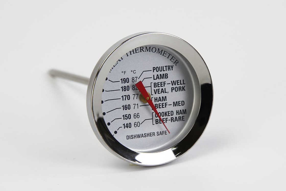 Outdoor Food Grade BBQ Temperature Gauge , Smart Bbq Thermometer 140 To