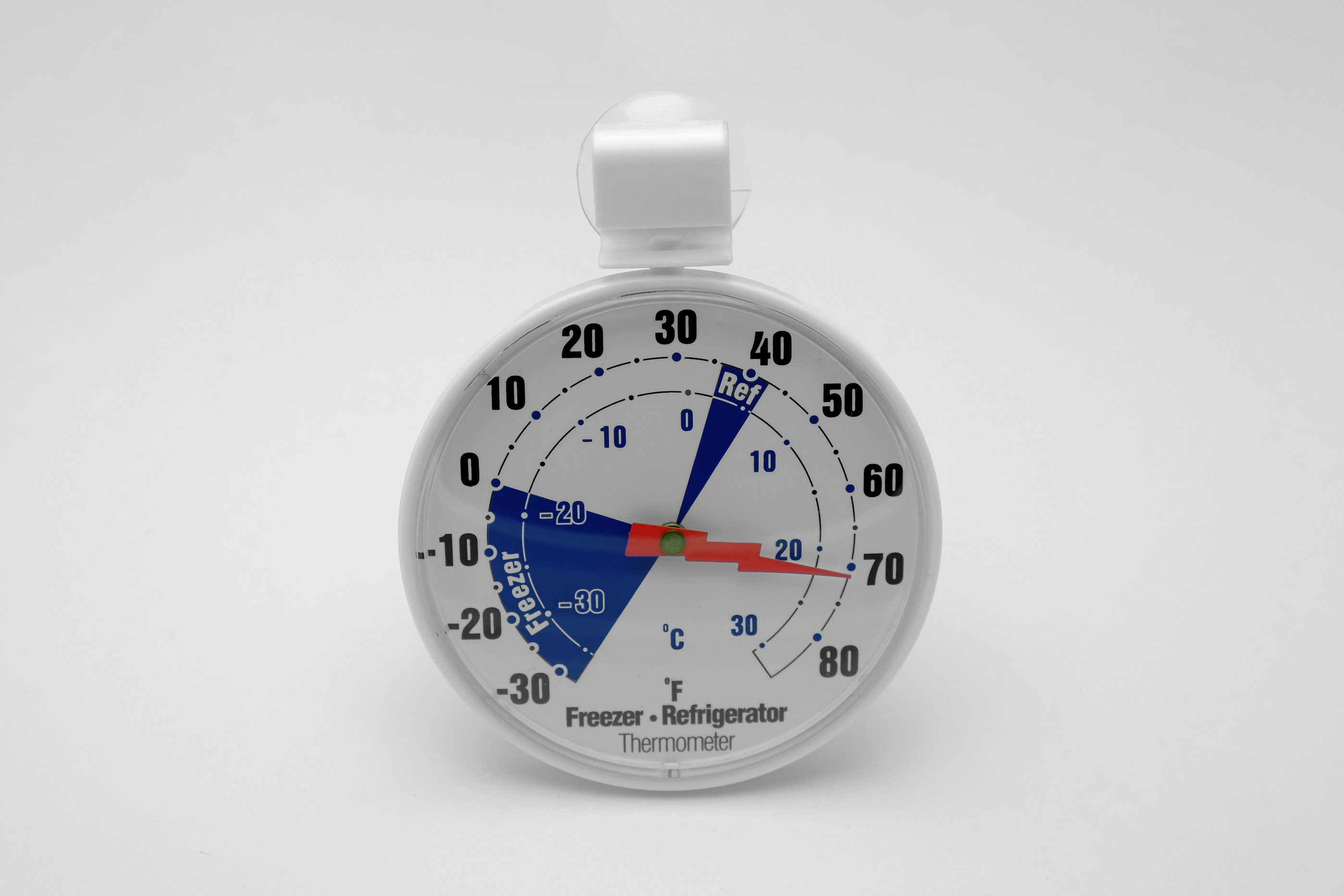 Accurate Reading Fridge Temperature Gauge , Commercial Cooler