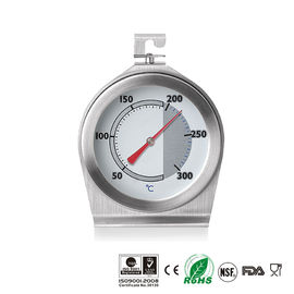 Oven Grill Analog Dial Thermometer , Meat Thermometer For Wood Burning Stoves