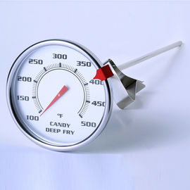 Waterproof Stainless Steel Candy Deep Fry Thermometer 2.7" Small Dimension