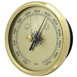 Vintage Brass Indoor Outdoor Thermometer Hygrometer For Garden Greenhouse