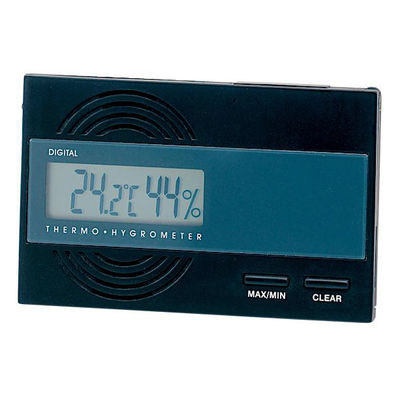 Desktop 3V Indoor Outdoor Temperature Gauge Electronic Humidity Thermometer