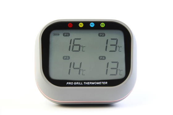 Digital Wireless Grill Thermometer bluetooth romote monitor 4 Temperature Probes Grill Oven Alarm
