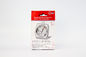 2.7" Dial Type Bimetal Oven Thermometer Food Grade Materials C And F Baking Thermometer