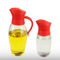 Transparent Glass Seasoning Bottles Auto Flip Function Kitchen Spice Jar