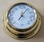 Copper Frame Mingle Thermometer / Hygrometer For Vessel Use Weather Station