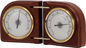 Wooden Frame Barometer Temp Humidity Monitor 262g Weight Hanging Style