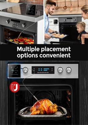 Four Probes Digital Instant Read Bbq Meat Thermometer Bluetooth Wireless Meat Thermometer