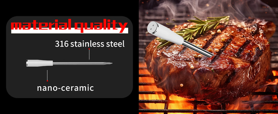 Newest Wireless Bluetooth Bbq Thermometer IPX8 Waterproof Household Food Temperature Controller For Smoker Grill