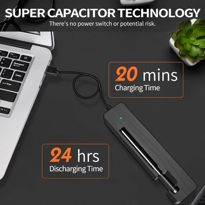 Premium Bluetooth Digital Wireless Grill Bbq Thermometer Smart Waterproof Kitchen Food Meat High Temperature Probe