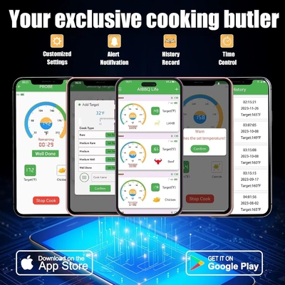 Top-selling Single-probe 5.2 Bluetooth Wireless Beef Thermometer For Culinary & Grilling Upgraded Compatibility