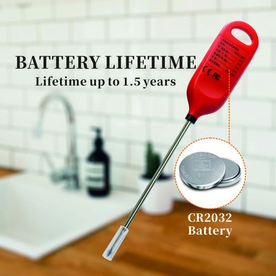 Ip67 Waterproof Instant Read Digital Meat  Thermometer SS 304 Probe Kitchen Thermometer Temperature Gadget For Bbq Cooking