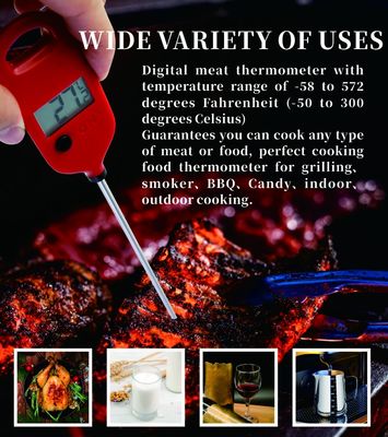 Barbecue Thermometer Digital Temperature Measuring Gadgets Instant Read Meat Cooking Thermometer Food Thermometers Digital
