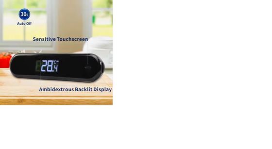 IPX7 Waterproof Digital Instant Read Meat Thermometer USB Charging Large LCD Display Grill Food Thermometer