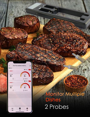 Digital Wireless Meat Thermometer Bluetooth Remote Tuya App Monitor Smart BBQ Thermometer Temperature Measuring Gadget