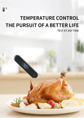 Meat Thermometer Digital, Instant Read Meat Thermometer for Grill and Cooking, Waterproof Food Thermometer for Kitchen and Outside, BBQ, Turkey, Candy, Liquids, Beef