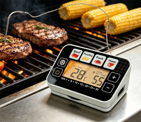 One Probe NSF 572F 4 Modes Instant Read Thermometer BBQ Cooking Thermometer For Grilling Oven