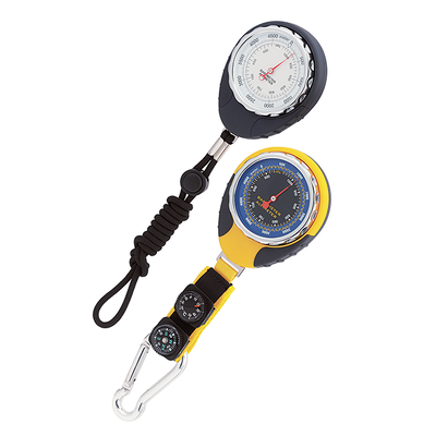 Digital Altimeter Barometer Mingle Thermometer Hanging Ring For Outdoor Activity