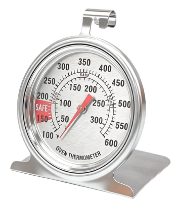 Stand Type Bimetal Oven Cooking Thermometer Temperature Gauge 50F - 500F Measuring Range