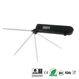 Kitchen Instant Read Digital Thermometer 5 Seconds Quick Response Time With Folding Probe