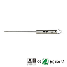 LCD Display Hand Held Instant Read Digital Thermometer Silver Color ISO9001