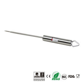 LCD Display Hand Held Instant Read Digital Thermometer Silver Color ISO9001