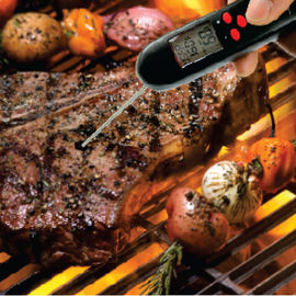 Multimode Instant Read Digital Thermometer Integrated Food Profiles For BBQ