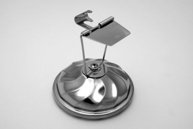 Waterproof Oven Temp Thermometer Silver With Stainless Steel Clamp Stand