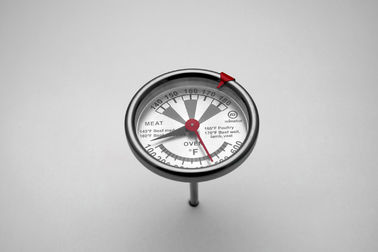 Bimetallic Stainless Steel Industrial Oven Thermometer 100F - 600F Oven Temperature Range