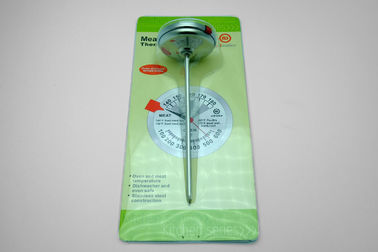 Bimetallic Stainless Steel Industrial Oven Thermometer 100F - 600F Oven Temperature Range