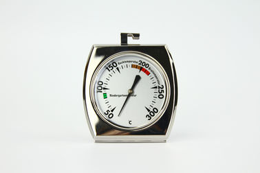 2.7" Dial Type Bimetal Oven Thermometer Food Grade Materials C And F Baking Thermometer
