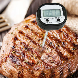 Portable Rotated BBQ Home Cooking Thermometer Large LCD Display For Easy Reading