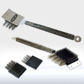 Stainless Steel Grill Cleaning Brush 20.6" Dimension Premium For Outdoor BBQ
