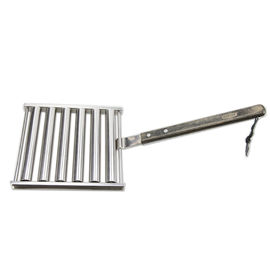 Easily Cleaned BBQ Tools 5 Section Brat Griller Hot Dog Sausage Roller Rack