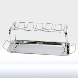Heat Resistance Barbeque Tools Roasting Chicken Drumstick / Wing Rack