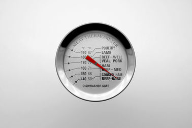 Outdoor Food Grade BBQ Temperature Gauge , Smart Bbq Thermometer 140 To 190℉