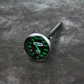 Safe Round Grill Instant Read Kitchen Thermometer 1.6" Dial Size Light Weight