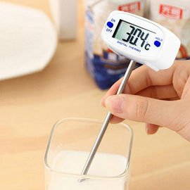 Water Probe Baby Milk Thermometer White Color 5s High Speed Measurement
