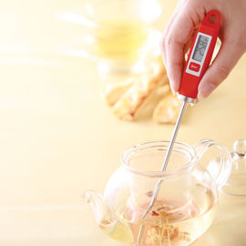 Compact Baby Milk Food Probe Thermometer , Electronic Cooking Thermometer Wide Temperature Range