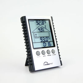 12 Months Battery Life Indoor Outdoor Thermometer Weather Station Mold Indicator Clock