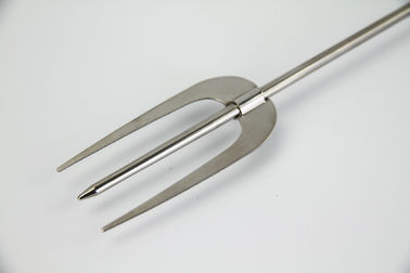 Instant Read Trident Digital Meat Thermometer Fork , Barbecue Tool Set Light Weight