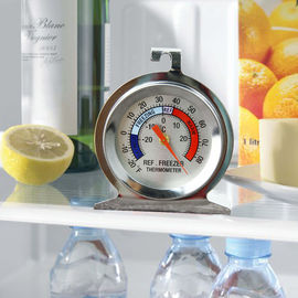 Small Dimension Fridge And Freezer Thermometer Stainless Appearance Long Lifetime