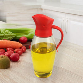 Transparent Glass Seasoning Bottles Auto Flip Function Kitchen Spice Jar