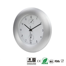 Multifunctional Aluminium Frame Temp Humidity Monitor Large Dial Design