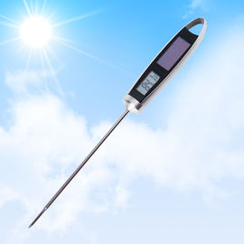 Solar Energy Transparent Waterproof Meat Thermometer 5 Seconds Quick Response Time