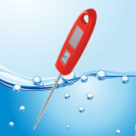 Solar Energy Transparent Waterproof Meat Thermometer 5 Seconds Quick Response Time