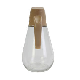 Gravity Style Poured Lid Glass Seasoning Bottles For Drip Free Dispensing