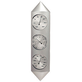 All In One Indoor Outdoor Thermometer Household Weather Station Barometer