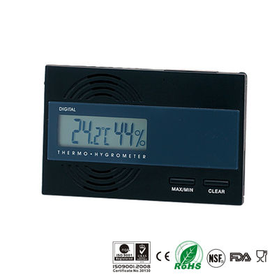 Desktop 3V Indoor Outdoor Temperature Gauge Electronic Humidity Thermometer